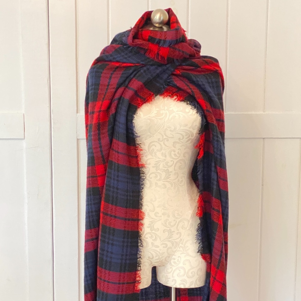 BEAUTIFUL Cashmere Tartan Scarf